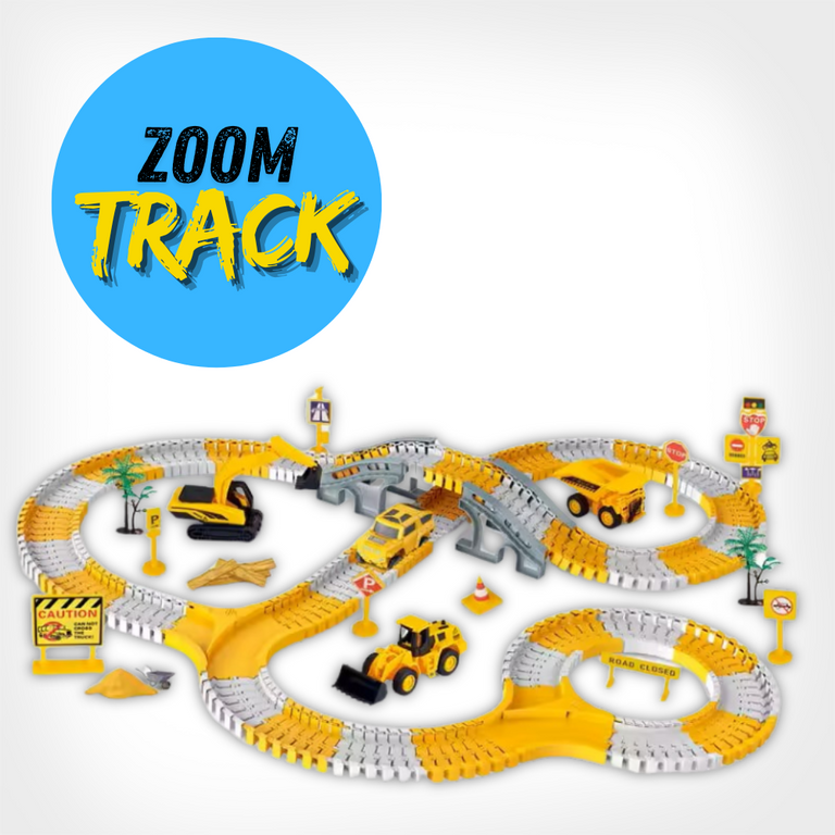 Zoom Track - Electric Toy Car Set and Track